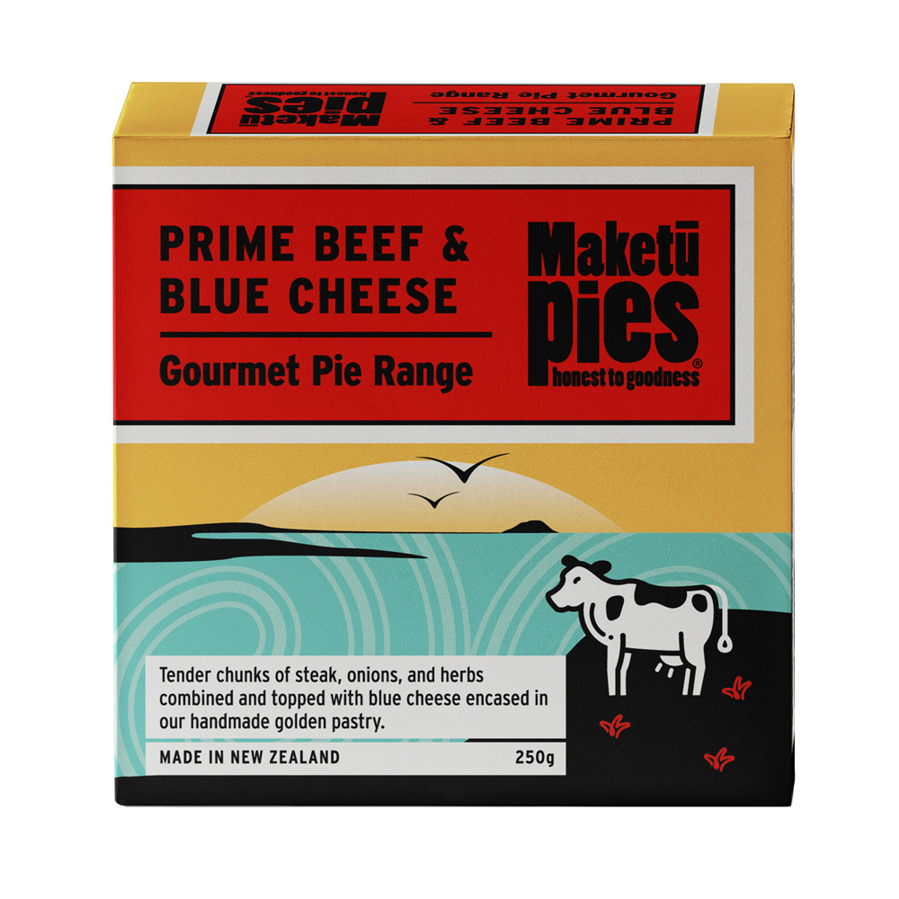Maketu Pies - Prime Beef & Blue Cheese